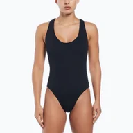Stroje kąpielowe - Strój pływacki jednoczęściowy Nike Elevated Essential Pucker Crossback - miniaturka - grafika 1