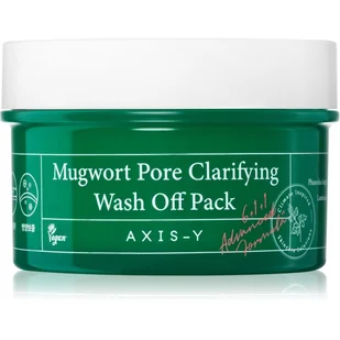 AXIS-Y Mugwort Pore Clarifying Wash Off Pack 100.0 ml - Maseczki do twarzy - miniaturka - grafika 1