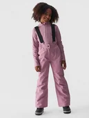 Spodnie narciarskie - Spodnie narciarskie 4F Jr 4FJWAW24TFTRF659 (kolor Różowy) - miniaturka - grafika 1