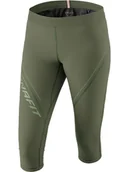 Spodnie sportowe damskie - DYNAFIT Legginsy funkcyjne "ALPINE 2" w kolorze khaki - miniaturka - grafika 1