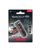 Pendrive - Team Group C212 256GB USB Stick Black/Red USB-A 3.2 Gen 2 TC2123256GB01 - miniaturka - grafika 1