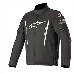 Alpinestars Kurtka motocyklowa Gunner V2 Wp Jacket czarno-biała, rozmiar XXL (DE) - Odzież motocyklowa - miniaturka - grafika 1