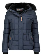 Kurtki damskie - Geographical Norway Kurtka pikowana w kolorze granatowo-czarnym - miniaturka - grafika 1