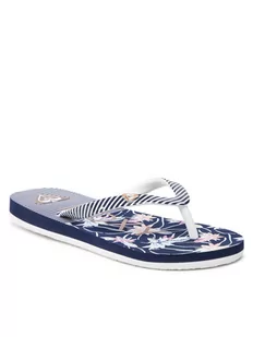 Roxy Japonki ARGL100264 Granatowy - Buty dla dziewczynek - miniaturka - grafika 1
