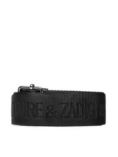 Akcesoria do torebek - Zadig&Voltaire Wymienny pasek do torebki Strap Zadig Zadig LWOG00041 Czarny - grafika 1