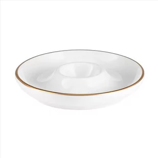 Kieliszek Na Jajko Porcelanowy Plus Gold Villa Italia - Kieliszki - miniaturka - grafika 1