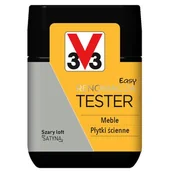 Farby wewnętrzne - V33 Farba Renowacyjna Easy Renowacja Tester szary loft 0,075 l - miniaturka - grafika 1