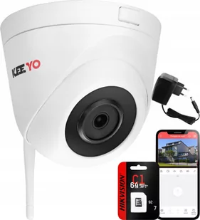KEEYO Bezprzewodowa kamera sieciowa IP LV-IP50W 5MPx WiFi LV-IP50W - Kamery IP KEEYO Bezprzewodowa kamera sieciowa IP LV-IP50W 5MPx WiFi LV-IP50W - Kamery IP - miniaturka - grafika 1