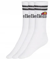 Skarpetki męskie - SKARPETKI ELLESSE BIAŁE 3-PAK UNISEX DŁUGIE Sport Socks 3-Pack Unisex White 39-42 - miniaturka - grafika 1