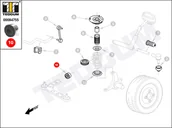 Wahacze - Silentblok wahacza TEDGUM 00084755 31126757623 - miniaturka - grafika 1