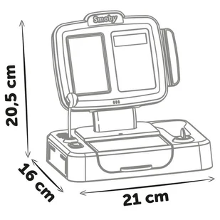 Smoby Kasa elektroniczna ze skanerem mała 350113 - Zabawy w naśladowanie dorosłych - miniaturka - grafika 7