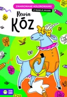 Literatura popularno naukowa dla młodzieży - Zwariowane kolorowanki Rewia kóz - miniaturka - grafika 1