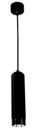 Lampy sufitowe - Candellux TUBA Czarna śr. 6,3cm. GU10 Lampa wisząca punktowa 31-77691 31-77691 - miniaturka - grafika 1