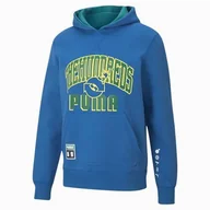 Bluzy sportowe męskie - Bluza sportowa męska Puma X The Hundreds Hoodie - miniaturka - grafika 1