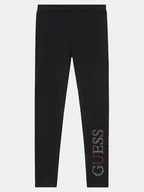 Legginsy - Guess Legginsy J4GB10 J1314 Czarny Regular Fit - miniaturka - grafika 1