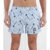 Kąpielówki męskie - Hugo Bodywear Szorty kąpielowe RICO | Regular Fit - miniaturka - grafika 1
