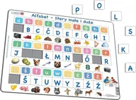 Zabawki interaktywne dla dzieci - Układanka Alfabet - Litery małe i duże Maxi - miniaturka - grafika 1