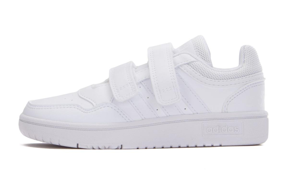 BUTY dziecięce ADIDAS HOOPS białe GW0436 rzep 35