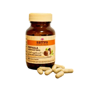 Sattva Ayurveda Triphala Kapsułki - Układ pokarmowy - miniaturka - grafika 1