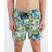 Kąpielówki męskie - Gant Szorty kąpielowe CF TROPICAL PRINT | Regular Fit - miniaturka - grafika 1