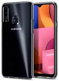 Spigen Liquid Crystal do Samsung Galaxy A20s Clear - Etui i futerały do telefonów - miniaturka - grafika 3