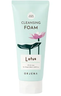 Orjena Smile Day Cleansing Foam Lotus, Delikatna pianka do mycia twarzy - Pianki do mycia twarzy - miniaturka - grafika 1