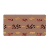 Podkładki na biurko - Mata do pracy biuro Azjatycki Smok Wzór 90x45 cm - miniaturka - grafika 1