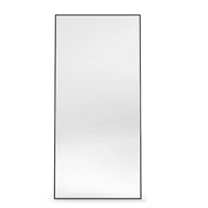 Lustra - Lustro wiszące w czarnej ramie 80x180 cm - miniaturka - grafika 1