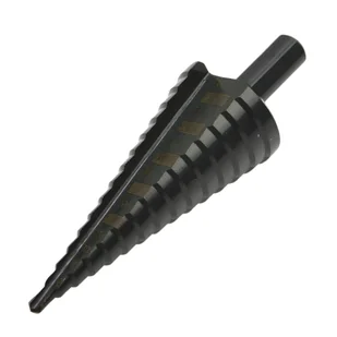 Wiertło stożkowe HSS 4-32mm TiAlN stopniowe Geko G38562 - Wiertła - miniaturka - grafika 1