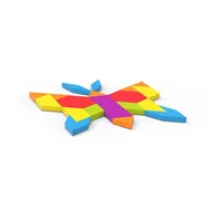 Układanki dla dzieci - gra układanka motyl tangram w puszce - miniaturka - grafika 1