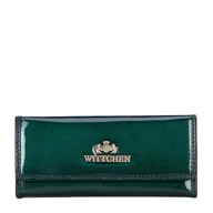 Biżuteria - akcesoria - Etui na klucze ze skóry lakierowanej zielone - miniaturka - grafika 1