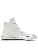 Trampki męskie - Converse Trampki Chuck Taylor All Star Faux Leather A08640C Szary - miniaturka - grafika 1