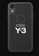 Etui i futerały do telefonów - Adidas ETUI ADIDAS Y-3 MOULDED CASE LEATHER IPHONE 6 / 7 / 8 / SE CZARNE standard - miniaturka - grafika 1
