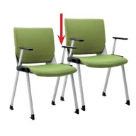 Fotele i krzesła biurowe - B2B Partner Krzesło konferencyjne Vario Congress X2-05A/B06 - miniaturka - grafika 1