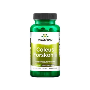 SWANSON Full Spectrum Coleus Forskohlii 400mg - 60caps - Spalacze tłuszczu - miniaturka - grafika 1