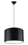 Lampy stojące - Czarna minimalistyczna lampa z abażurem - 3X A654 Vismos - miniaturka - grafika 1