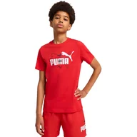 Odzież sportowa dziecięca - Koszulka Puma Ess Logo Lab Summer Tee B, Dzieci - miniaturka - grafika 1