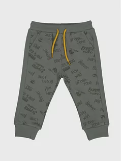 Spodnie i spodenki dla dziewczynek - Birba Trybeyond Spodnie dresowe 999 52036 00 M Zielony Regular Fit - grafika 1