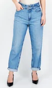 Spodnie damskie - Pepe Jeans Spodnie Jeansowe Niebieskie Proste Damskie 25 1Z7D3_B* - miniaturka - grafika 1