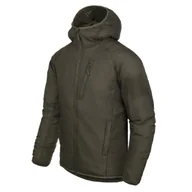 Odzież taktyczna i umundurowanie - Kurtka Helikon-Tex WOLFHOUND Hoodie Climashield Apex 67g - Taiga Green - miniaturka - grafika 1