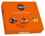 Bombonierki i czekoladki - Bombonierka Czekoladki Nadziewane Kasztanki Wawel 330G - miniaturka - grafika 1