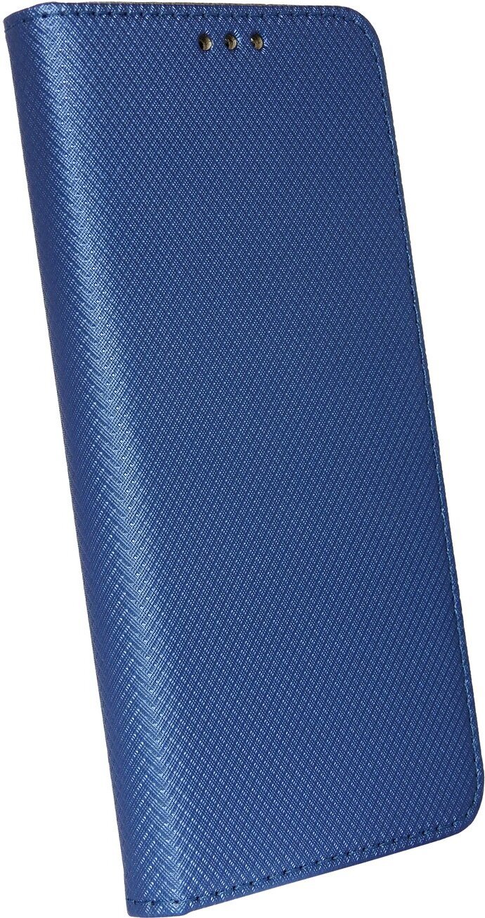 cofi1453® Eleganckie etui na książki z magnesem kompatybilne z MOTOROLA MOTO G50 Skórzany portfel w stylu książki w kolorze niebieskim