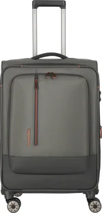 Walizka średnia Travelite CrossLite 5.0 4K 66 cm Zielony - Walizki - miniaturka - grafika 1