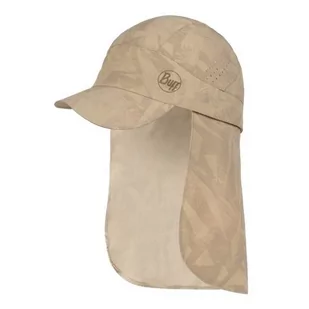 BUFF Czapka do biegania SAHARA PACK CAP acai sand - Czapki i chusty sportowe męskie - miniaturka - grafika 1