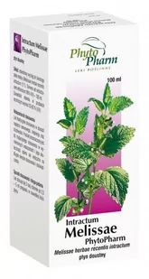 PhytoPharm Melissae ziele melisy 100 ml - Układ nerwowy - miniaturka - grafika 1