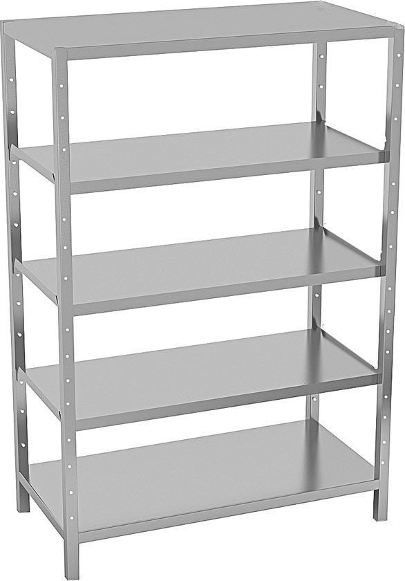 qBox Regał warsztatowy wym. 1350 x 2000 x 400 mm, ładowność 200 kg na półkę półki 4