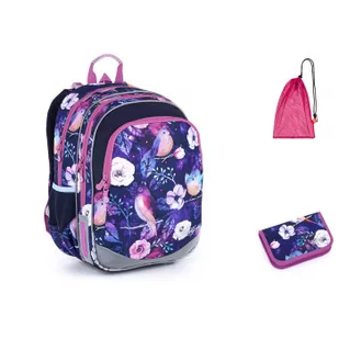 Topgal Komplet szkolny ELLY 21004 SET MEDIUM - Plecaki szkolne i tornistry - miniaturka - grafika 1