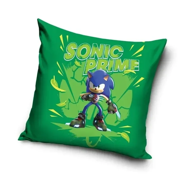 Sonic Sonik Jeż Poszewka Na Poduszkę 40x40 Miękka Velvet Dla Dziecka
