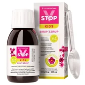 Suplementy naturalne - Fytofontana V-Stop Kids 6m+, syrop dla dzieci powyżej 6 miesiąca życia, smak limonki, 100 ml - miniaturka - grafika 1