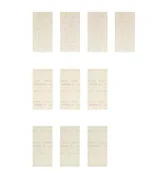 Materiały ścierne - Zestaw siatki szlifierskiej Bosch EXPERT M480 93 x 186 mm, 10 szt. 2608901206 - miniaturka - grafika 1